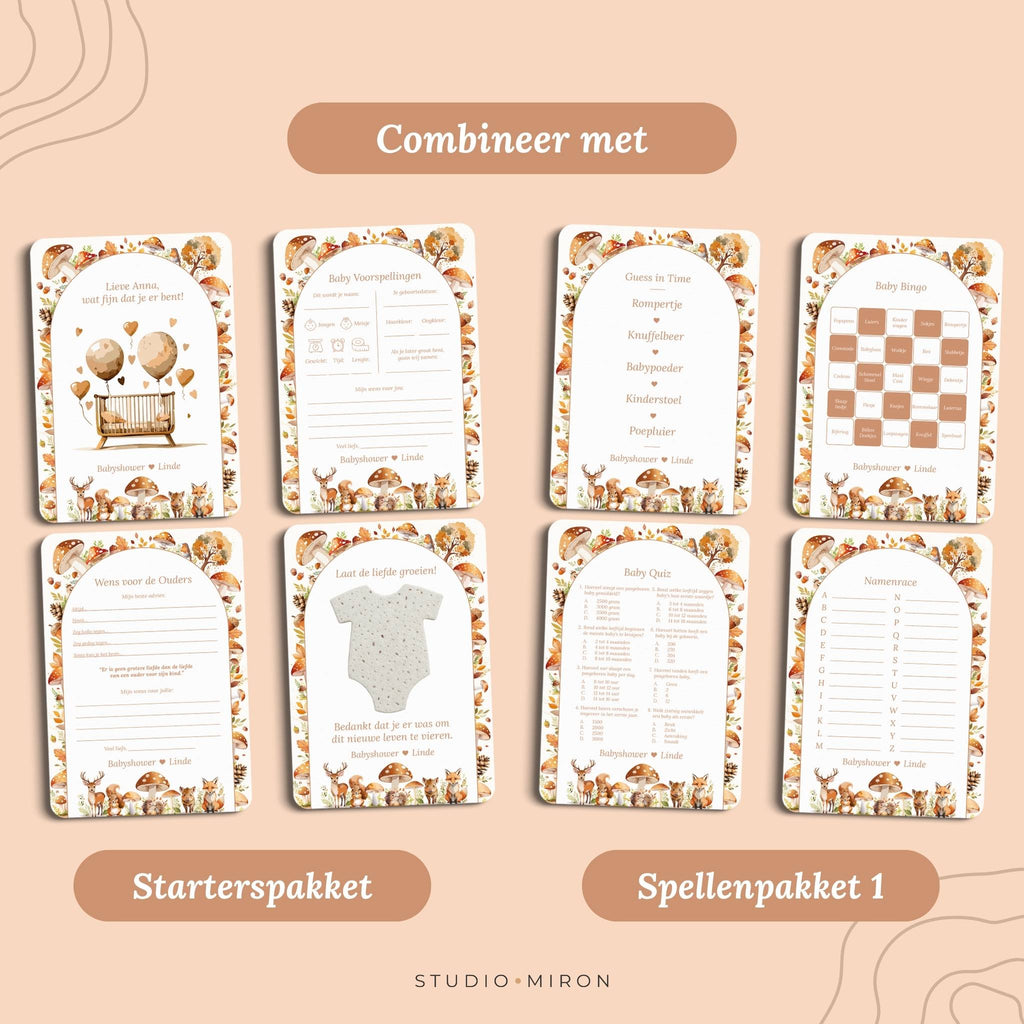 Spellenpakket 2 | Bosdieren