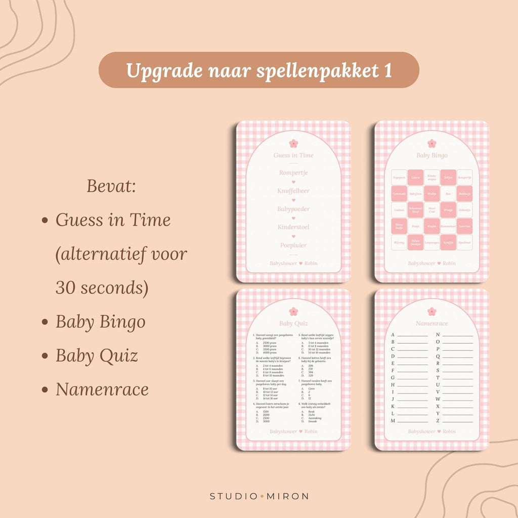 Guess in Time | Gingham Roze